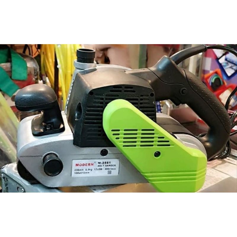 Mesin Amplas Belt Sander MODERN Model Tank MODERN M-2561