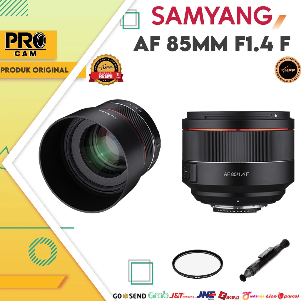 Samyang AF 85mm F1.4 F For NIKON / Lensa Samyang AF 85mm F1.4 Nikon F