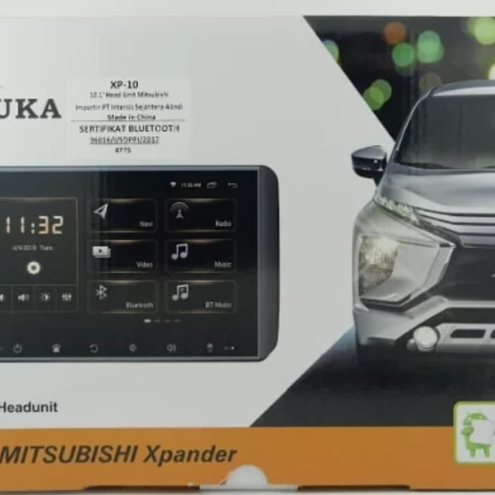 BEST SELLER TERMURAH TV mobil headunit android asuka XP 10 oem xpander