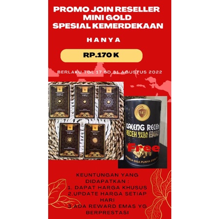 Paket promo Minigold