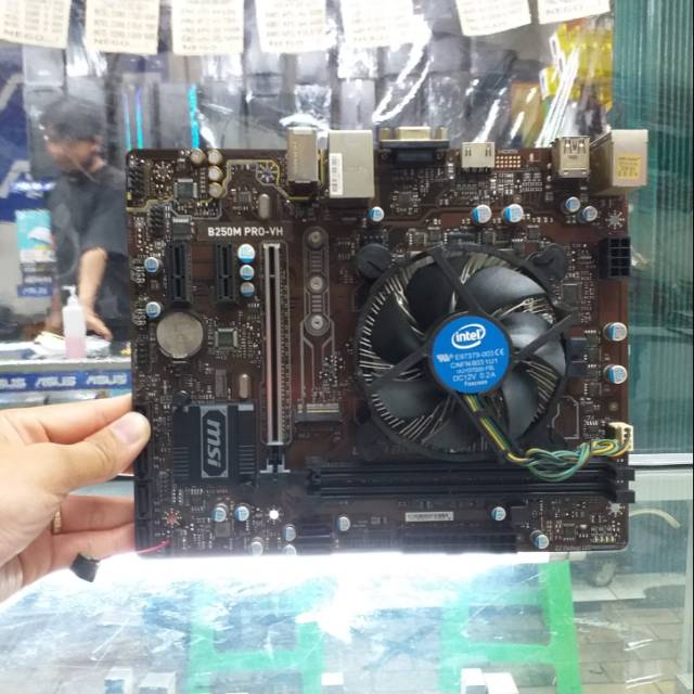 Mobo intel msi B 250 + core i5 7500