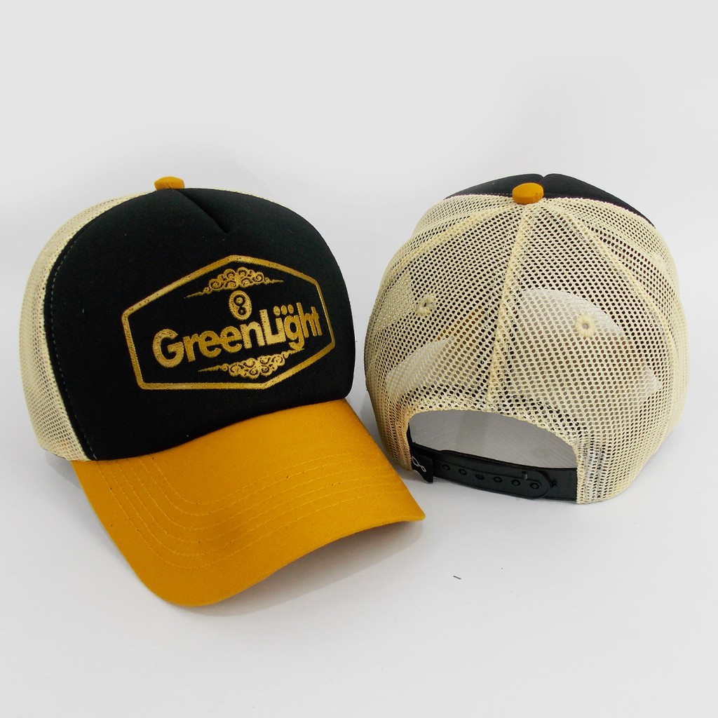 TOPI GREENLIGHT ORI 04- TOPI DISTRO GREENLIGHT - TRUCKER GREENLIGHT - SNAPBACK GREENLIGHT - GRLT