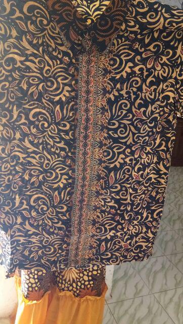 Maura Couple - Sania Ruffle Batik Couple Ori Ndoro Jowi Dnt Garansi Termurah