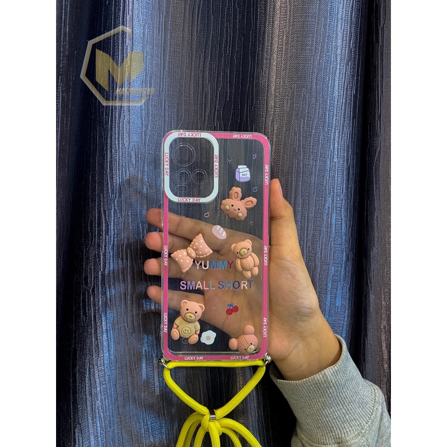 SS313 SOFTCASE SLINGCASE 3D KARAKTER SAMSUNG A22 A31 A32 A32 A13 A33 A51 A52 A53 A72 A73 MA3270