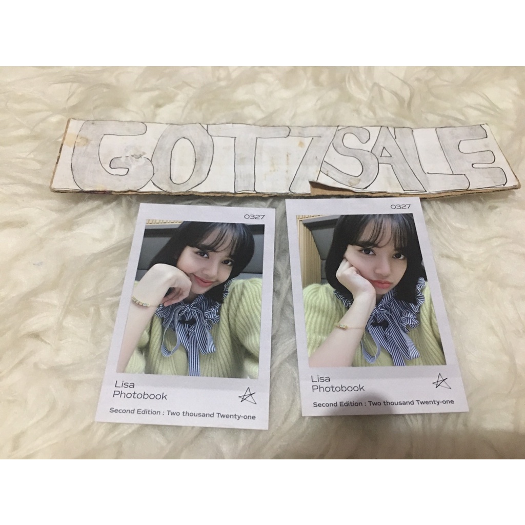 LISA PHOTOBOOK [0327] VOL.2 SECOND EDITION BENEFIT YGSELECT PHOTOCARD official