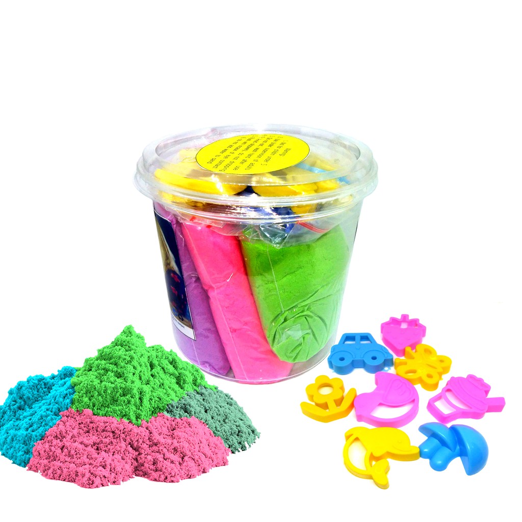  Mainan Pasir Ajaib  Play Sand Set Cetakan Shopee Indonesia