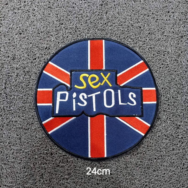 BACKPATCH BORDIR SEX PISTOLS ENGLAND BEST QUALITY TERLARIS