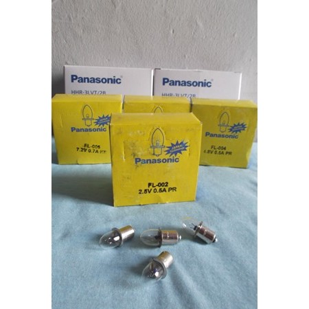 Bohlam Senter Panasonic Original Clear/Bening Pasti Lebih Terang