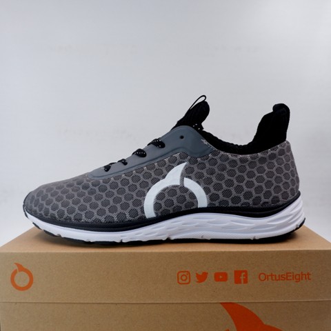 Sepatu Lari/Running Ortuseight Polaris Grey White 11030024 Original BNIB
