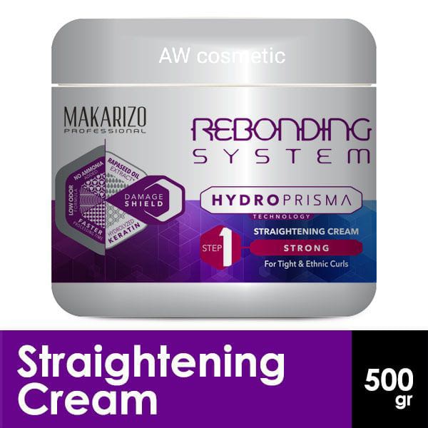 Makarizo Professional Rebonding System HydroPrisma Straightening Cream 500ml*