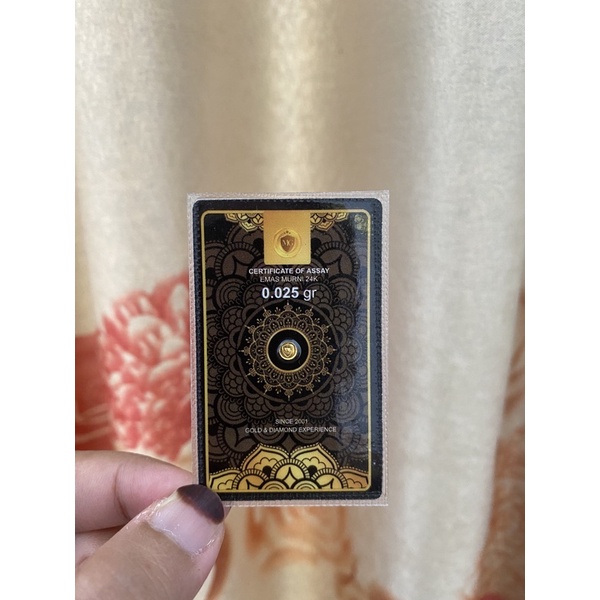 MiniGold Black series 0,025gram