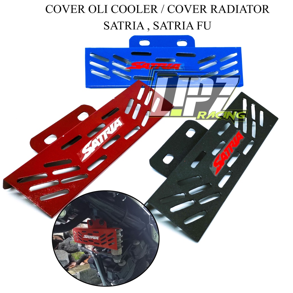 PELINDUNG / COVER RADIATOR UNTUK SATRIA FU BAHAN BESI ANTI KARAT