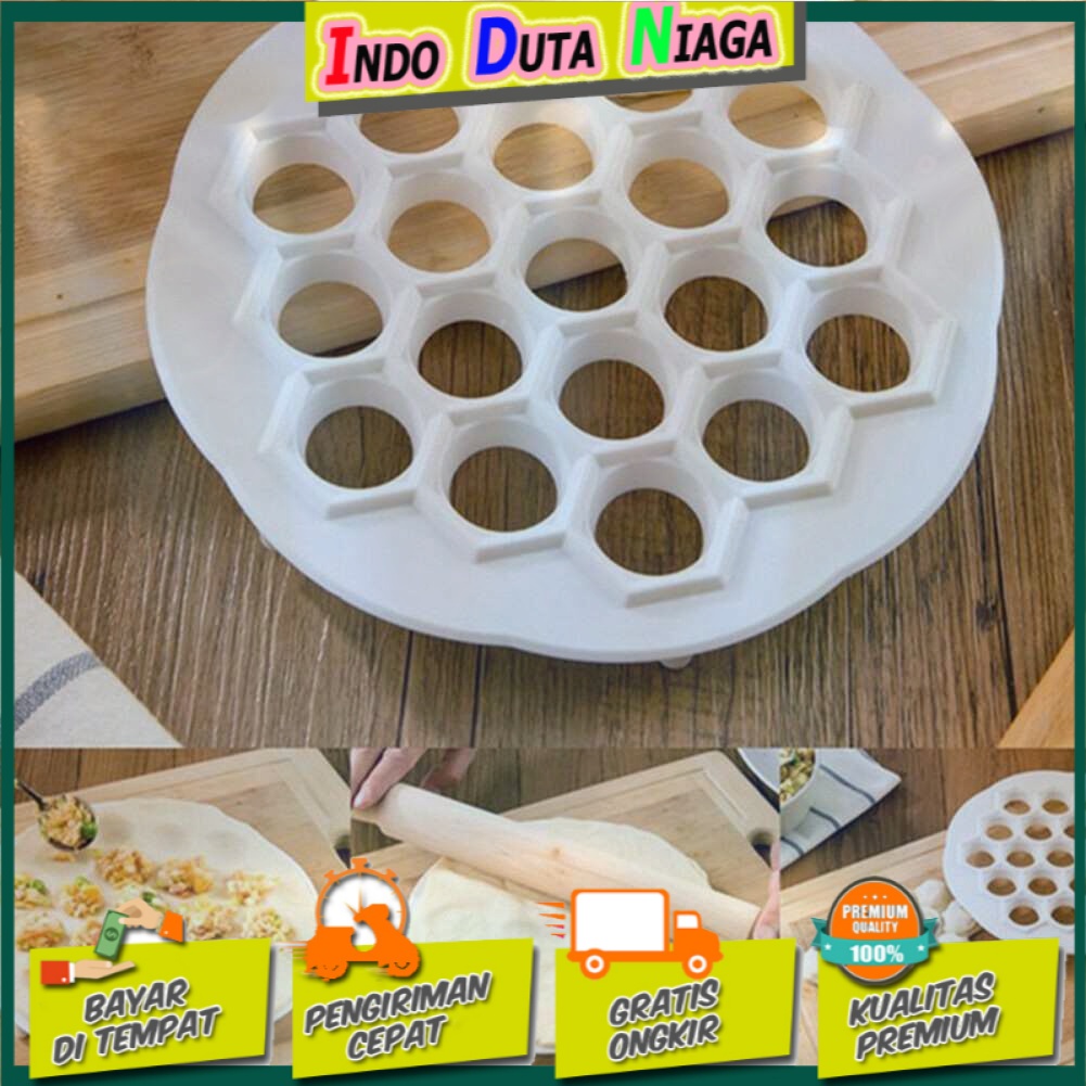 Ravioli Cetakan Adonan Pangsit Dumpling Patty Dough 19 Hole - BOS0010