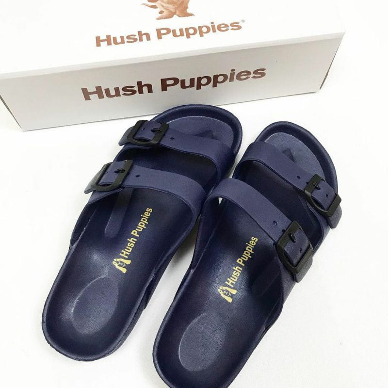 Sandal Hush Puppies Pria Selop Sendal Slip On Sandal Slide Selop Terbaru Fashinable