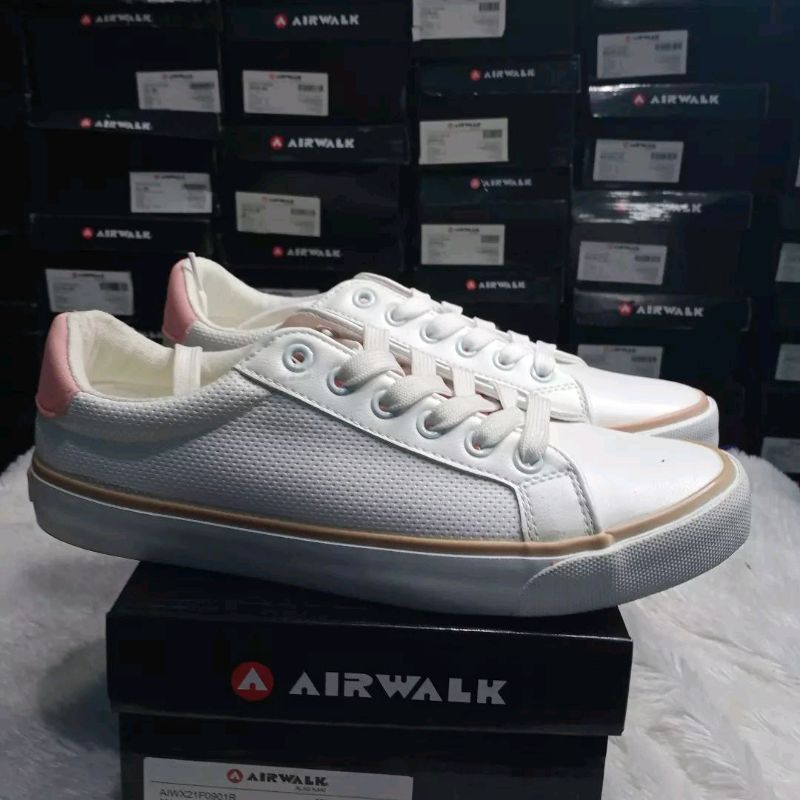 Airwalk KADIA Sepatu Original Wanita Putih Rose Tan