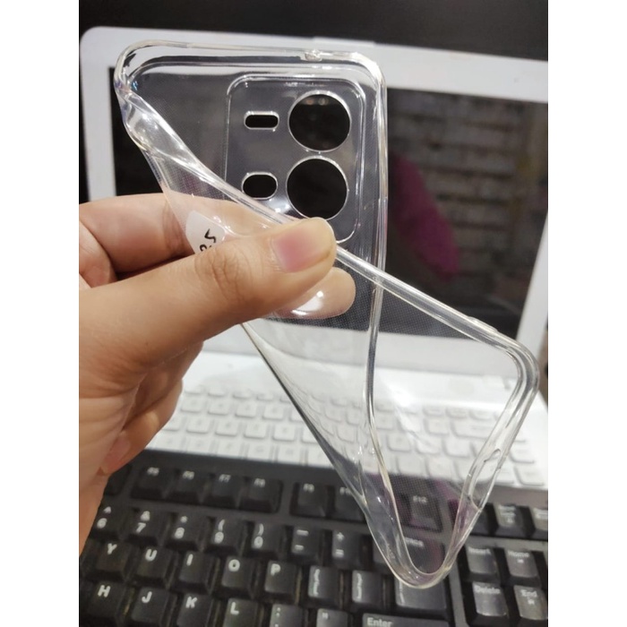 Clear Case Vivo V25/V25 Pro/Y02 TPU Softcase Transparant