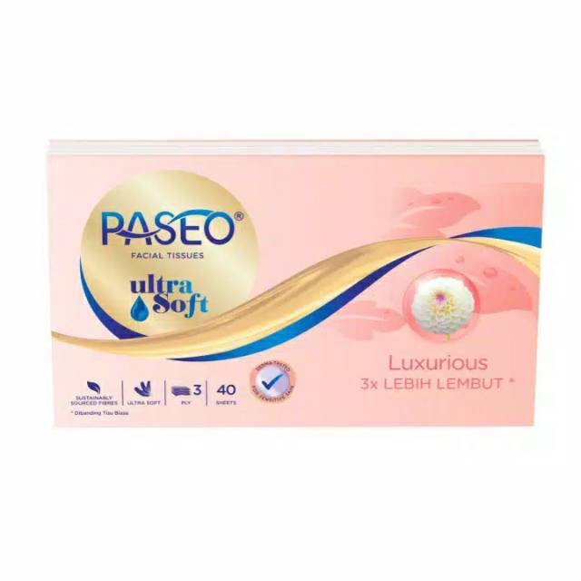 Paseo Ultrasoft Facial Travel Pack 40's