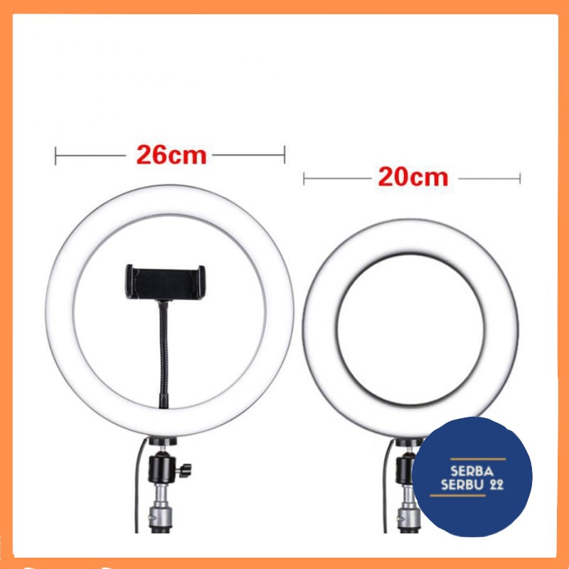 Ringlight Ring Light Led 26CM Lampu 20/30 cm Make Up/ Lampu Ringlight Selfie Tiktok [ss]