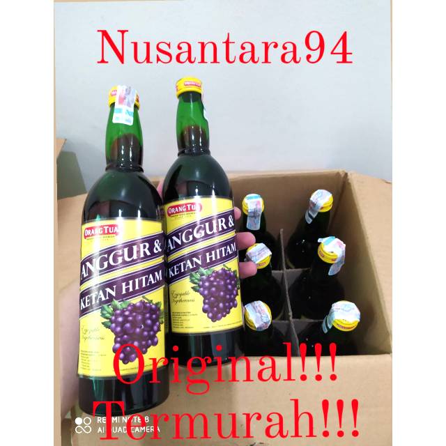 

Anggur ketan hitam 620ml (12botol)