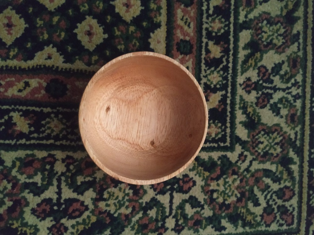 Artsy Studio Mangkok Kayu  Mahoni Wooden Bowl Premium