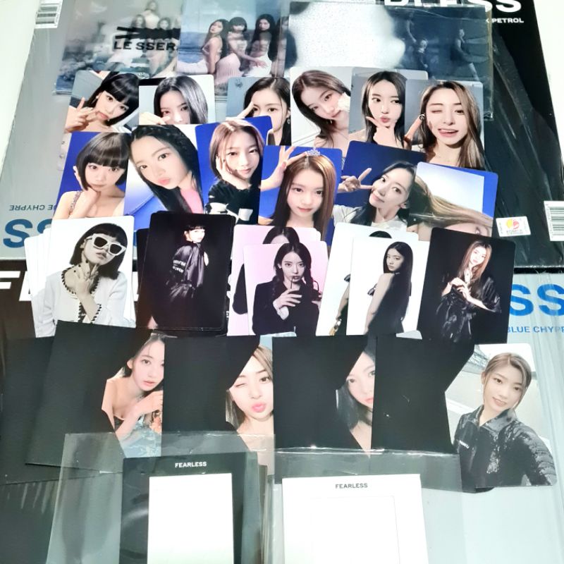 LE SSERAFIM Photocard / Weverse PC / Frame/ Lenticular - Official From Album IM FEARLESS [Photobook 