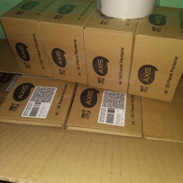 Kartu perdana Axis SEGEL Box