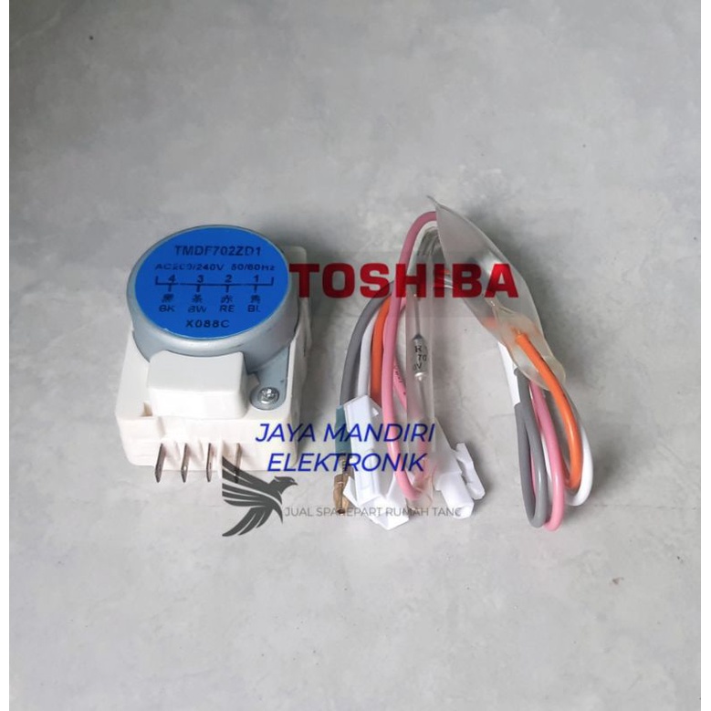 Timer defrost fuse kulkas Toshiba 2 pintu 1 set