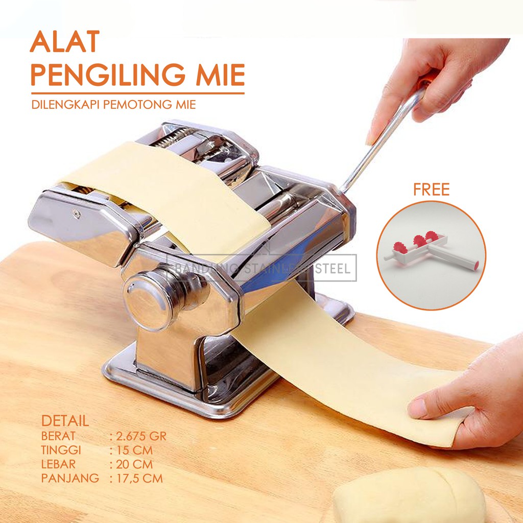 Gilingan Mie molen  Original Pasta Maker Gilingan Mie Kulit Molen Pangsit