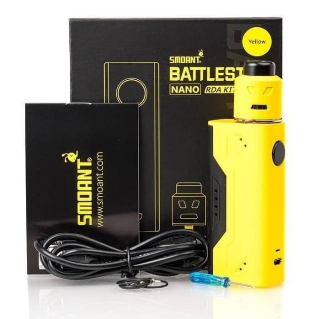 Battlestar smoant nano kit Atau paket kumplit Battlestar