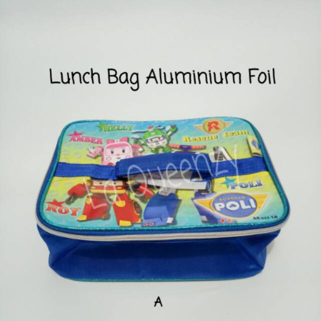 (LQ) Lunch Bag Aluminium Foil / tas bekal anak
