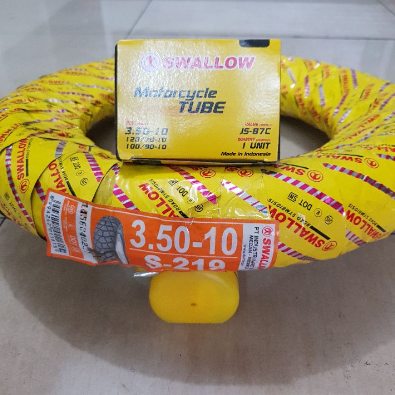 Ban Swallow S219 350 Ring 10 Vespa Plus Ban Dalam Delitire PX Exclusive Excell