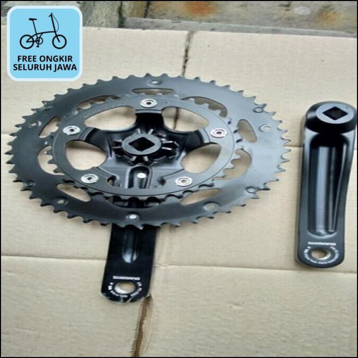 CRANK BALAP SHIMANO 2350 CHAINRING 50-34T FREE ONGKIR