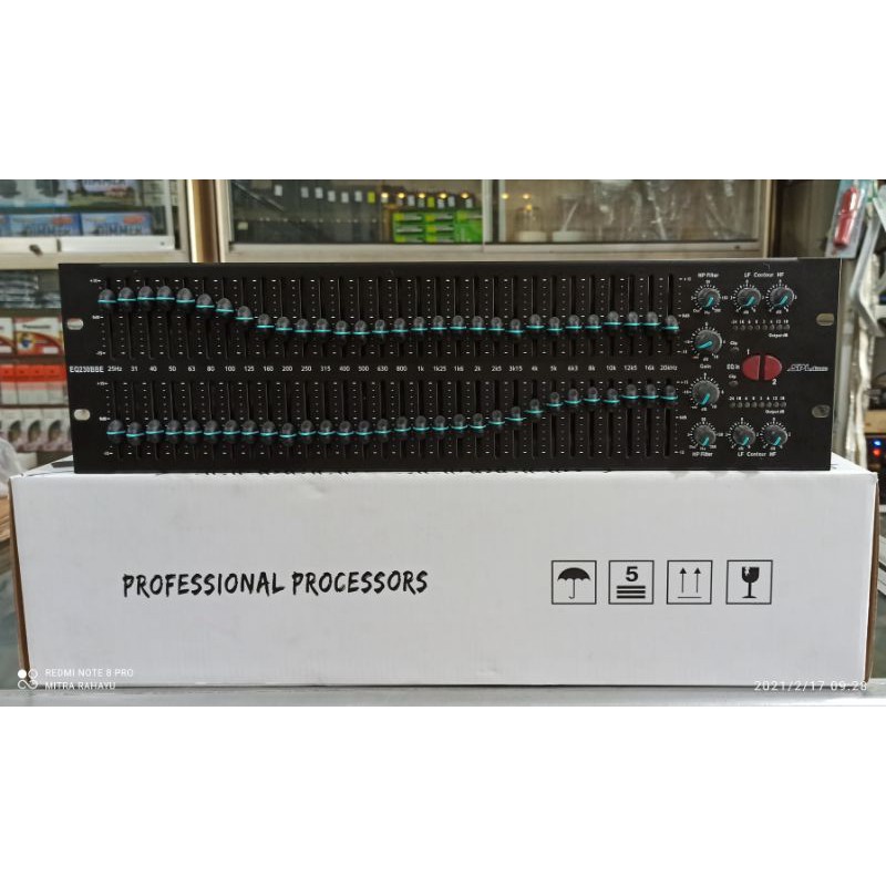 EQUALIZER SPL AUDIO 230 BBE