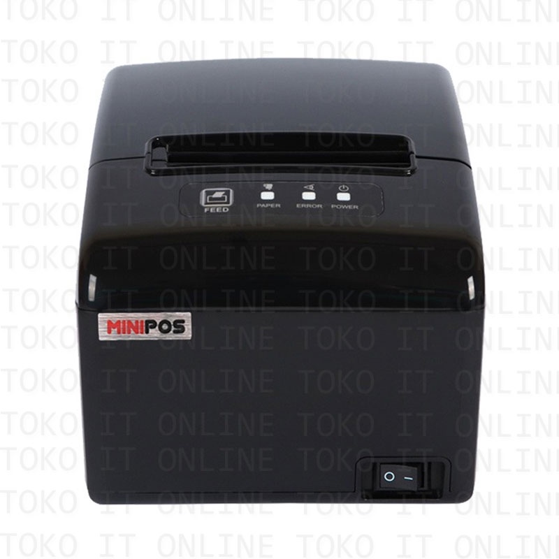 MINIPOS MP-80UL USB LAN PRINTER THERMAL 80MM CETAK STRUK KASIR DAPUR KERTAS 80X80