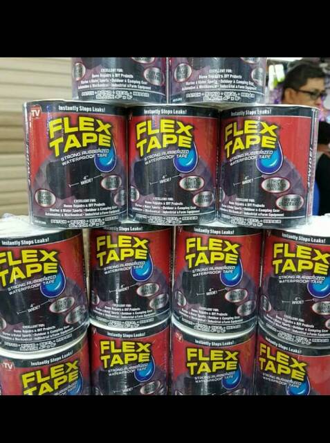 Flex Tape 4&quot; Isolasi Lakban Waterproof / Flex Tape Lakban Ajaib