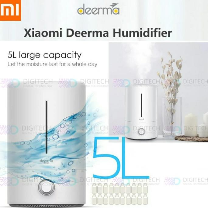 PROMO Xiaomi Deerma 5L Air Humidifier Ultrasonic / HUMIDIFIER