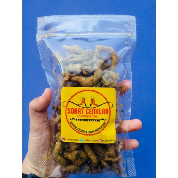 

USUS CRISPY PEDAS DAN ASIN CEMILAN ENAK GURIH 120 gram