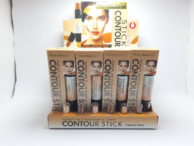 CONTOUR STICK KISS BEAUTY 2in1 SERI A