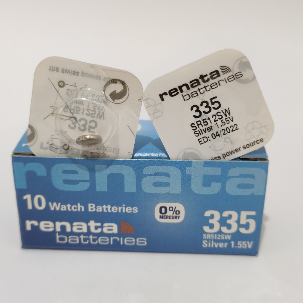 BATTERY BATRAI JAM TANGAN RENATA 335 ORIGINAL