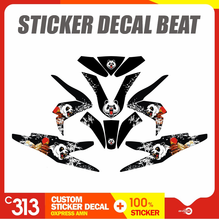 Stiker Striping Honda BEAT Custom Sticker (18)