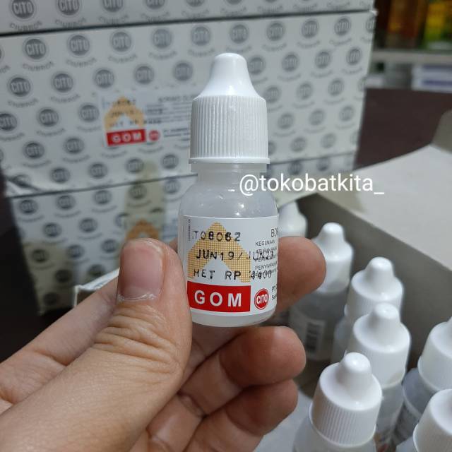 GOM GLISERIN 10% / OBAT TETES SARIAWAN / BAYI ANAK DEWASA / PANAS DALAM / OBAT KUMUR BUNUH BAKTERI