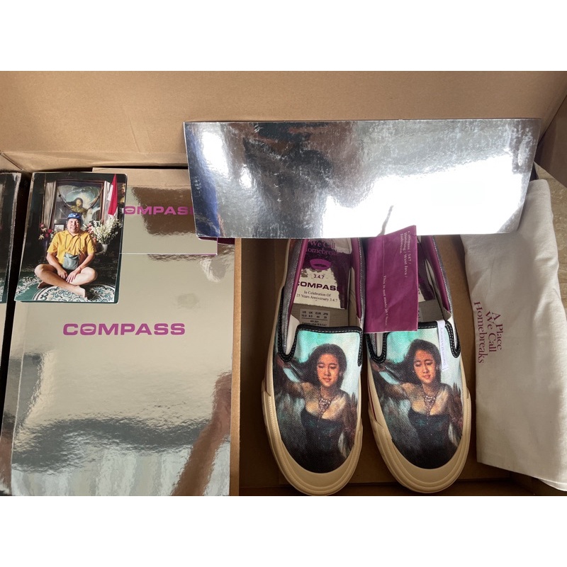 [ORIGINAL 100%] COMPASS MAESTRO UNKL SLIP ON NYI RORO KIDUL