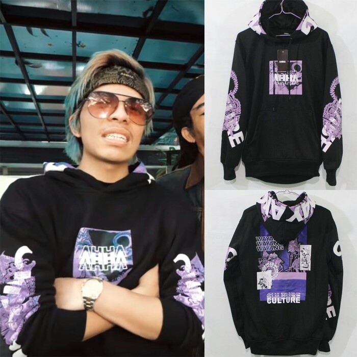 Sweater AHHA wayang - jaket Hoodie AHHA wayang - Jaket AHHA wayang