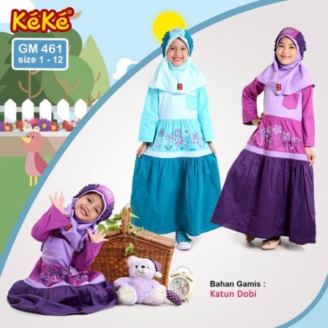 Gamis Anak Keke ~GM 461~