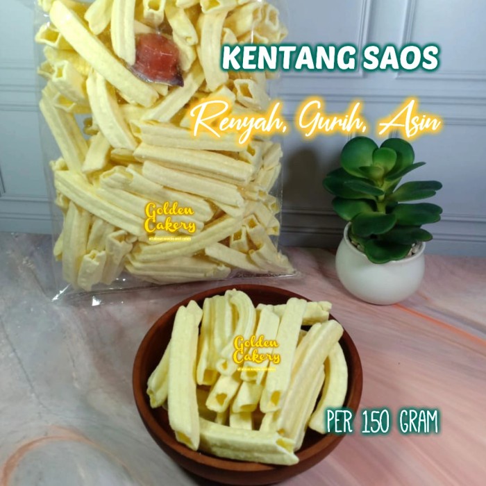 

Q12S Kentang Saus Isi Bersih 150Gram D51qs