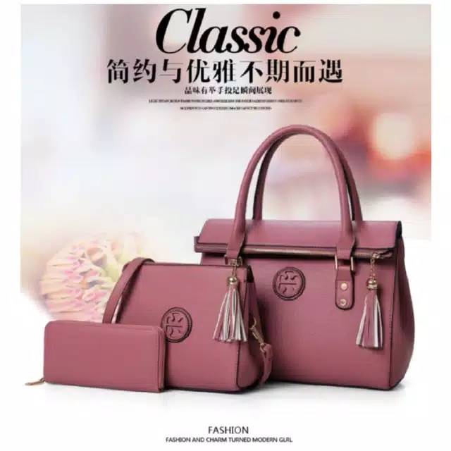 RAJA( COD ) Handbags Fashion Tory / Handbags fashion Wanita Murah