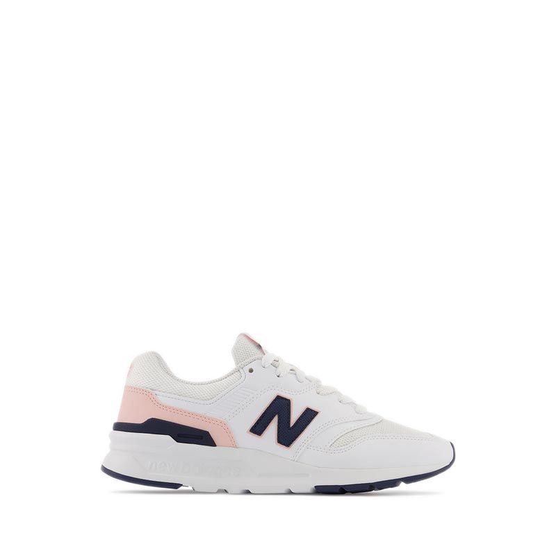New Balance 997H Sepatu Sneakers Wanita White With Pink Haze