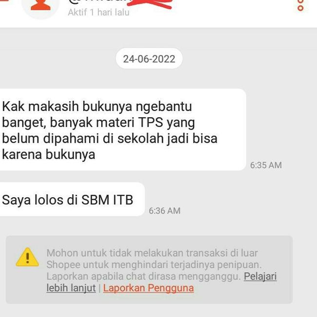 

Banyak Dipakai.. KITAB TPS 2023