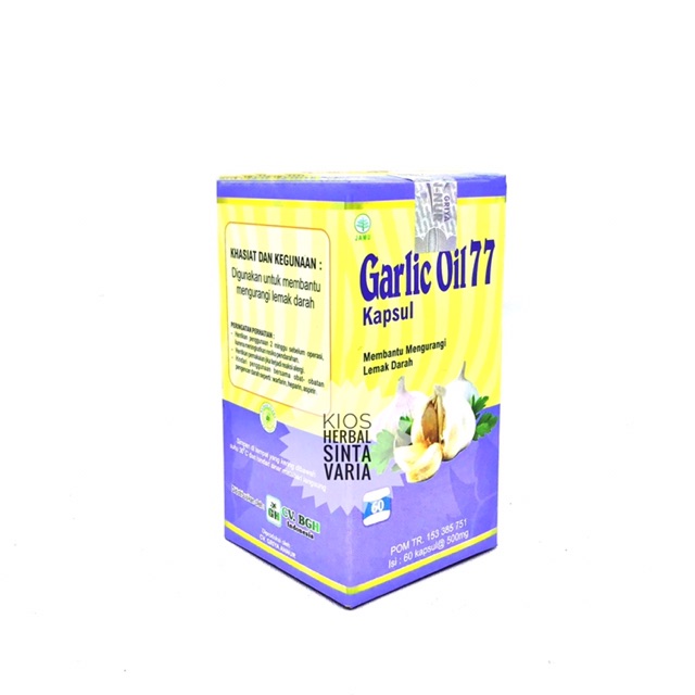 Garlic Oil 77 isi 60 kapsul