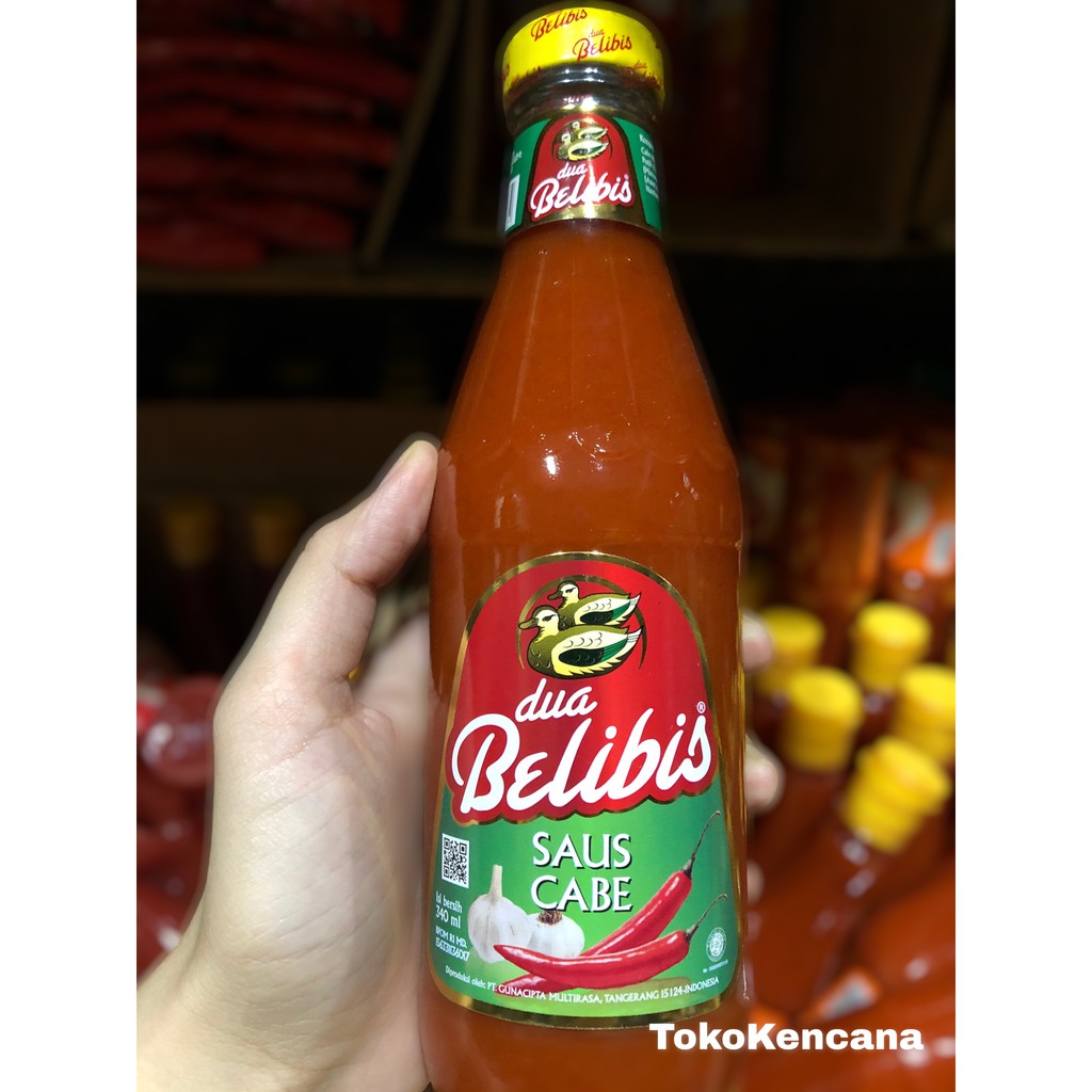 

Saos Sambal Dua Belibis Botol Kaca 340ml